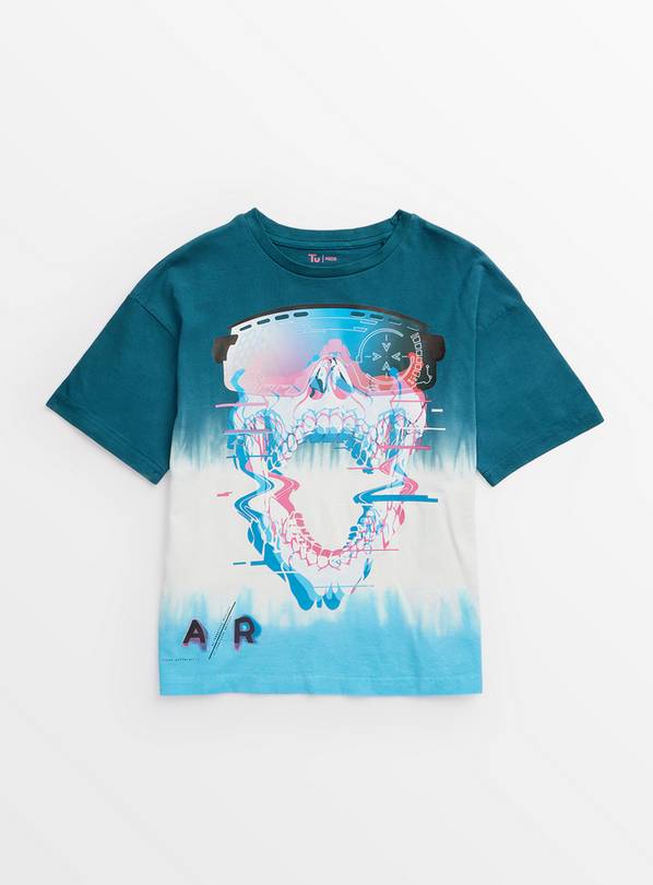 Ombre Skull T-Shirt 12 years